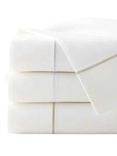 Sferra Marcus 2-piece Cotton King Pillowcase Set In Neutral