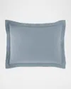 Sferra Marcus Standard Cane Matelasse Sham In Blue