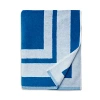 Sferra Mareta Beach Towel In Ocean