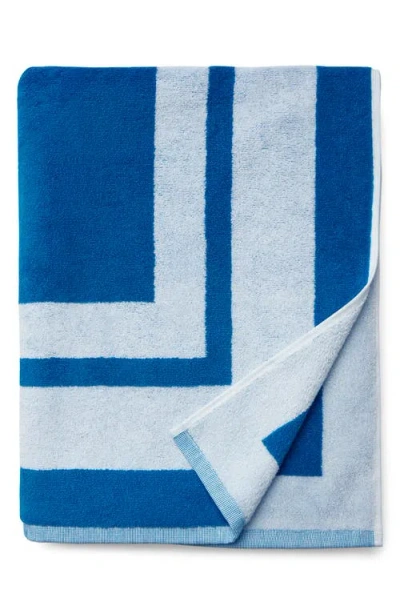 Sferra Mareta Beach Towel In Ocean