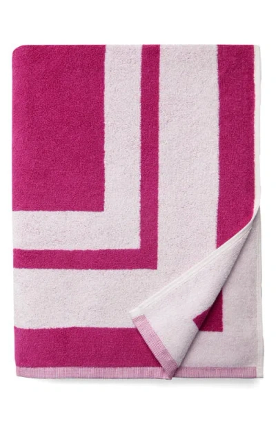 Sferra Mareta Beach Towel In Orchid