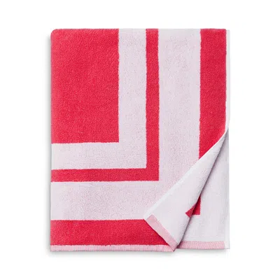 Sferra Mareta Beach/pool Towel In Red