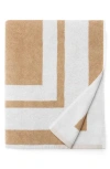 Sferra Mareta Cotton Terry Cloth Beach Towel In Sand