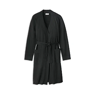 Sferra Men's Uomo Cashmere Dressing Gown In Black