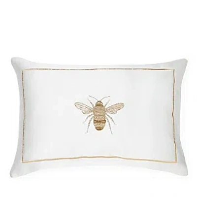 Sferra Miele Decorative Pillow, 12 X 18 In White