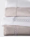 Sferra Millesimo King Lace Sateen Duvet Cover In Ivory