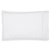 Sferra Two King 1,020 Thread Count Lace Sateen Pillowcases In White