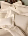 Sferra Milos King Solid Sateen Sham In Ivory