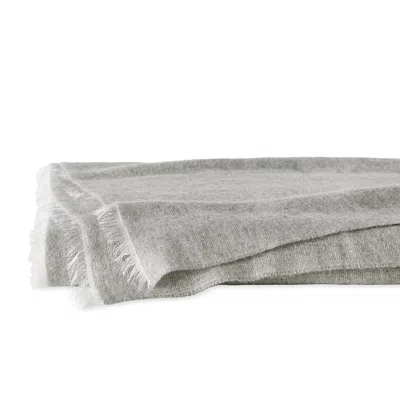 Sferra Monterosa Throw Blanket In Grey