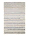 Sferra Novara 245 Area Rug, 5' X 8' In Silver / Khaki