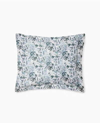 Sferra Olivia Floral Sham, King In Blue