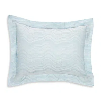 Sferra Onda Sham, Boudoir - 100% Exclusive In Aquamarine