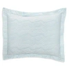 Sferra Onda Sham, Standard - Exclusive In Aquamarine