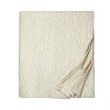 Sferra Ondate Blanket Cover, King In Dark Khaki