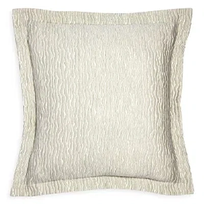 Sferra Ondate Continental Sham In Titanium