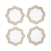 Sferra Ondulato Cocktail Napkins, Set Of 6