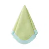 Sferra Ondulato Dinner Napkins, Set Of 4 In Kiwi  Clear