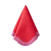 Sferra Ondulato Dinner Napkins, Set Of 4 In Poppy  Flamingo