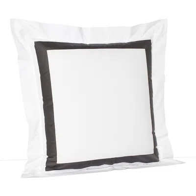 Sferra Orlo Euro Sham In Black