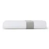 Sferra Orlo Flat Sheet, Twin In White/gray