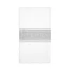 Sferra Parma Kitchen Towel, Set Of 2 In White/grey