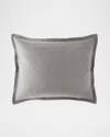 Sferra Perrio Matelasse King Sham In Gray
