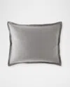 Sferra Perrio Matelasse Standard Sham In Gray
