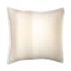 Sferra Perugia Striped Sateen Euro Sham - Exclusive In White