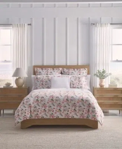 Sferra Petali Floral Cotton Duvet Covers In Pink