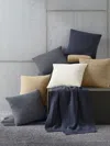 Sferra Pettra Decorative Pillow, 18 X 18 In Midnight