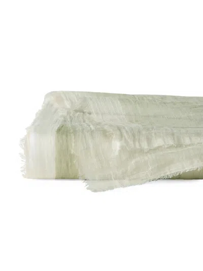Sferra Pitura Throw Blanket In Green