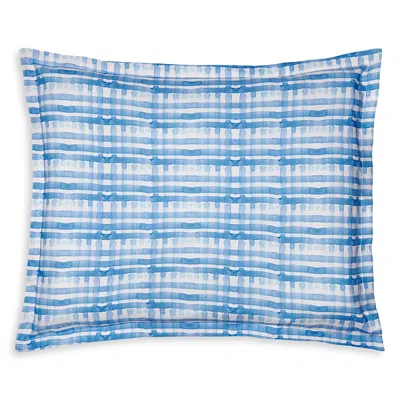 Sferra Plaidino Boudoir Sham In Blue