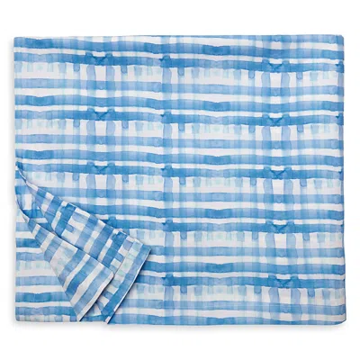 Sferra Plaidino Duvet Cover, Full/queen In Clearwater