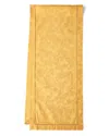 Sferra Acanthus Jacquard Table Runner, 15" X 108" In Gold