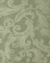 Sferra Plume Jacquard 70" X 126" Tablecloth In Green