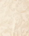 Sferra Acanthus Jacquard Tablecloth 70" X 162" In Parchment