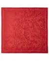 Sferra Acanthus Jacquard Napkins, Set Of 4 In Garnet
