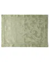 Sferra Acanthus Jacquard Placemats, Set Of 4 In Sage