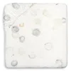 Sferra Punti Bottom Fitted Sheet, Full In Platinum