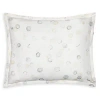 Sferra Punti Continental Sham In Platinum