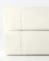 Sferra Millesimo Queen Sateen Flat Sheet In Ivory
