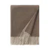 Sferra Renna Throw In Walnut