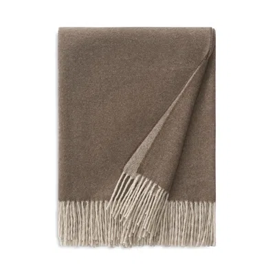 Sferra Renna Throw In Walnut