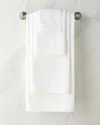 Sferra Resort Bath Sheet In White/white