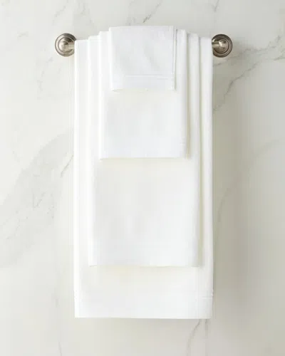 Sferra Resort Bath Sheet In White/white
