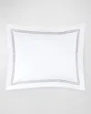 Sferra Grande Hotel Sham In White/grey