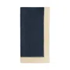 Sferra Roma Colorblock Dinner Napkins, Set Of 4 In Indigo/stone