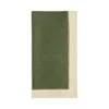 Sferra Roma Colorblock Dinner Napkins, Set Of 4 In Sage/stone