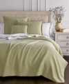 Sferra Rombo Cotton Coverlets In White