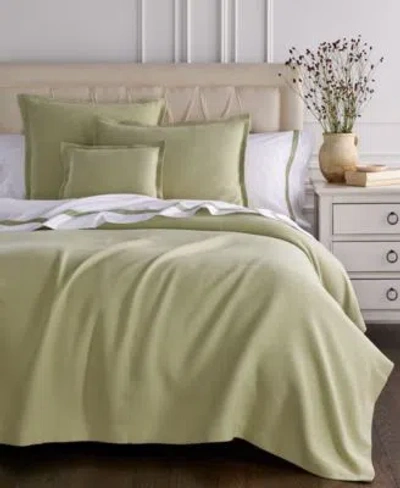 Sferra Rombo Cotton Coverlets In White